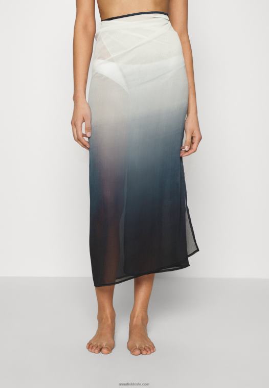 Anna Field kvinner strandtilbehør grå P266L738