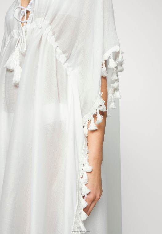 Anna Field kvinner strandtilbehør hvit P266L749