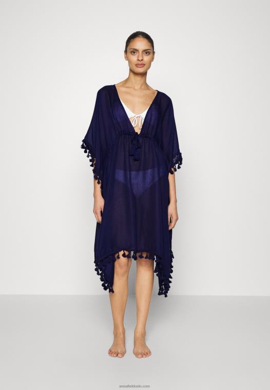 Anna Field kvinner strandtilbehør mørkeblå P266L751