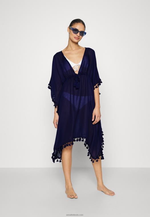 Anna Field kvinner strandtilbehør mørkeblå P266L751