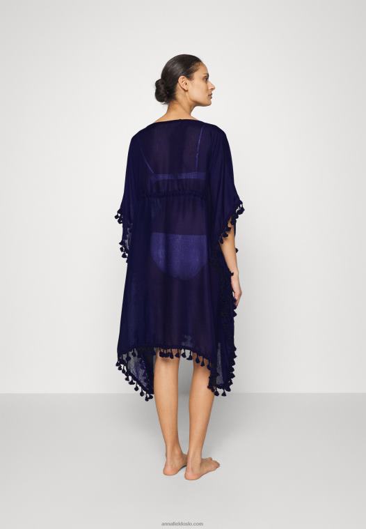 Anna Field kvinner strandtilbehør mørkeblå P266L751