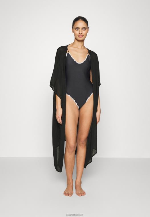 Anna Field kvinner strandtilbehør svart P266L747