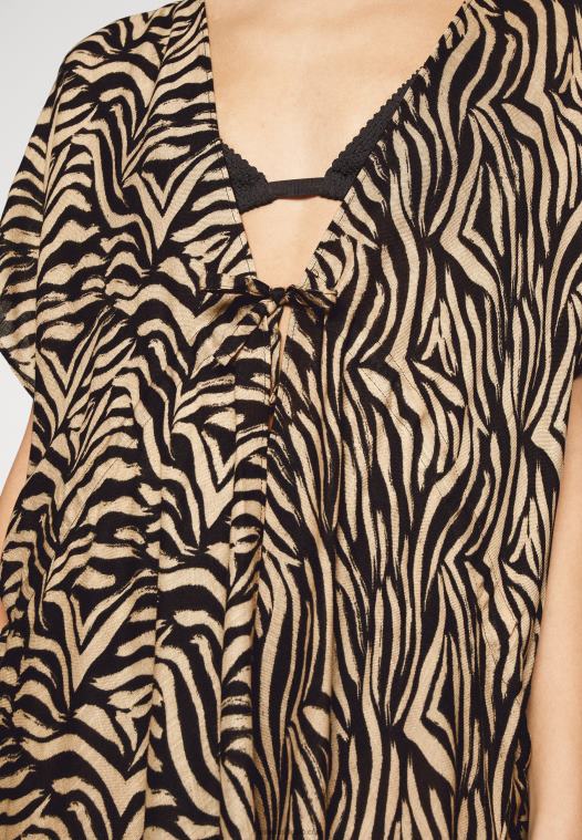 Anna Field kvinner strandtilbehør svart/brun P266L745