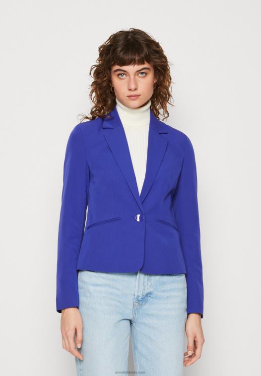 Anna Field kvinner blazer blå P266L717