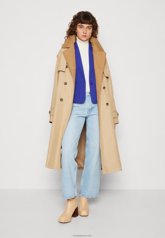 Anna Field kvinner blazer blå P266L717