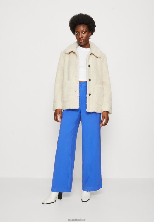 Anna Field kvinner bukser blå P266L607