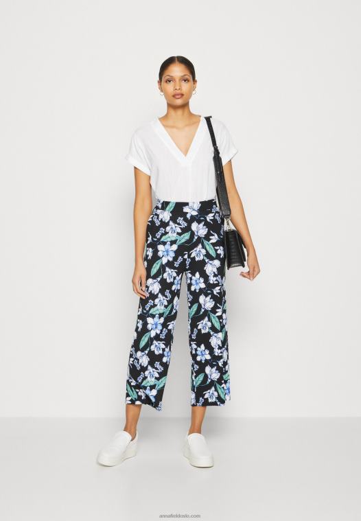 Anna Field kvinner bukser flerfarget P266L644