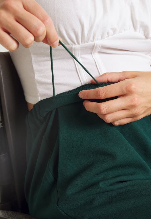 Anna Field kvinner bukser mørkegrønn P266L650