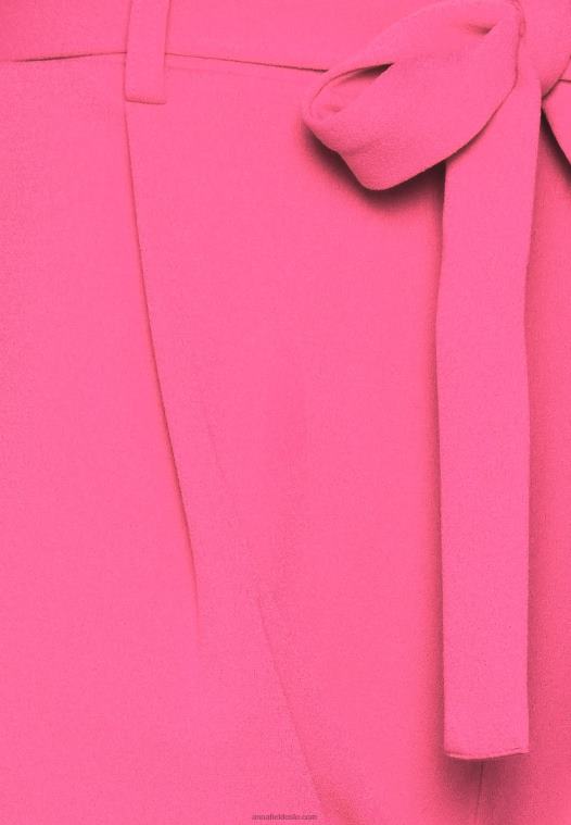 Anna Field kvinner bukser rosa P266L638