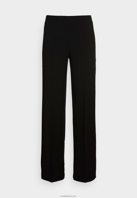 Anna Field kvinner bukser svart P266L600