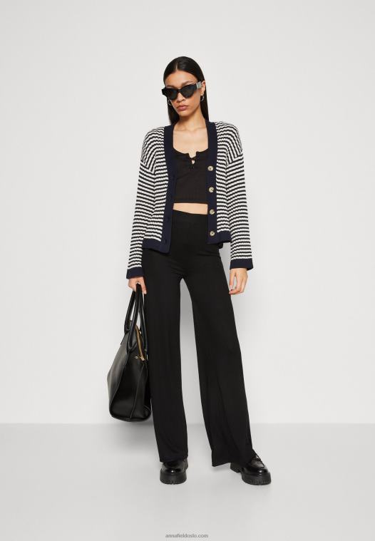 Anna Field kvinner bukser svart P266L605