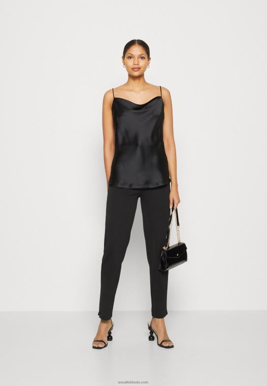 Anna Field kvinner bukser svart P266L610