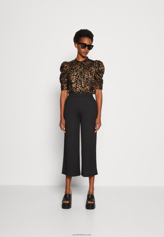 Anna Field kvinner bukser svart P266L623