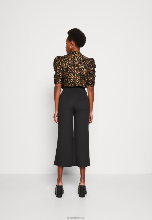 Anna Field kvinner bukser svart P266L623