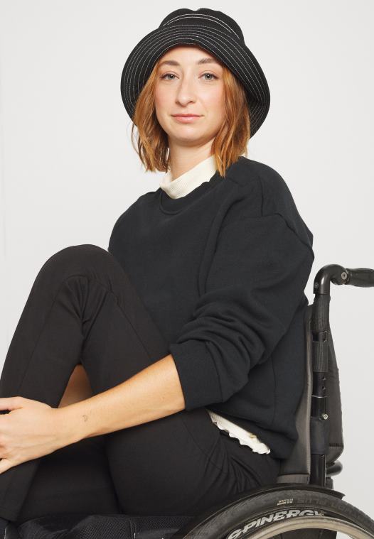 Anna Field kvinner bukser svart P266L639