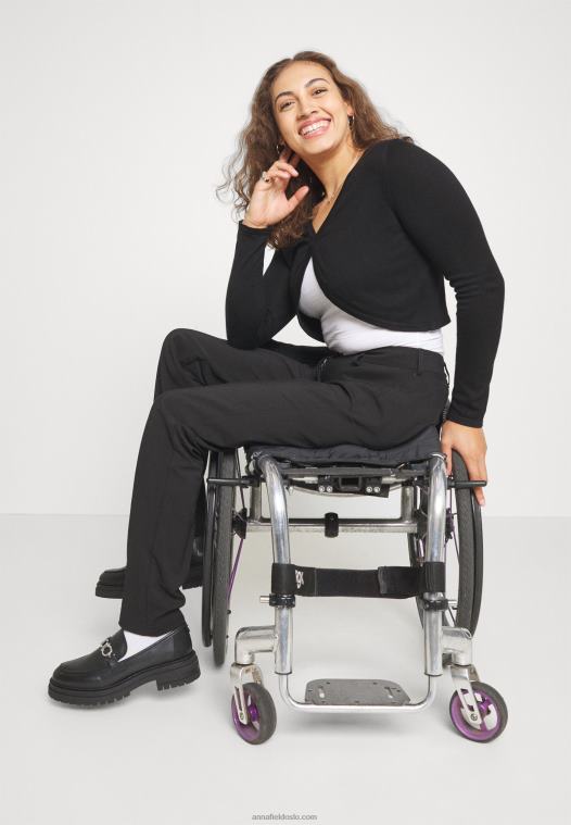 Anna Field kvinner bukser svart P266L642