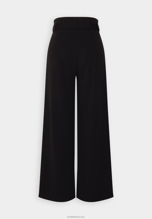 Anna Field kvinner bukser svart P266L646