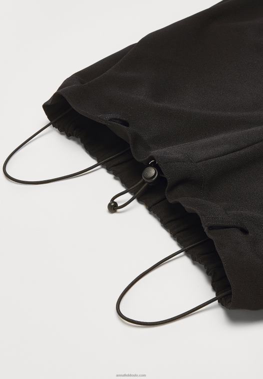 Anna Field kvinner bukser svart P266L648