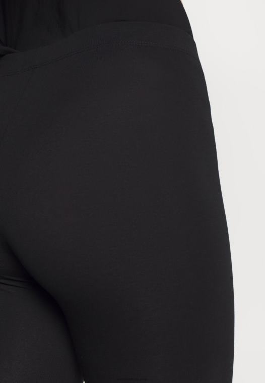 Anna Field kvinner capri leggings med blonder leggings bukser svart P266L655