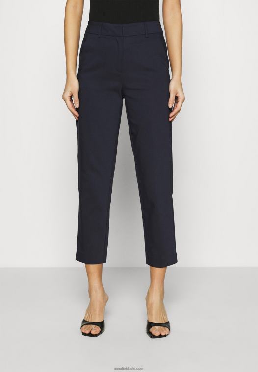 Anna Field kvinner chinos mørkeblå P266L598
