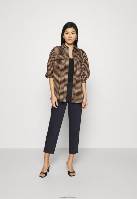 Anna Field kvinner chinos mørkeblå P266L598