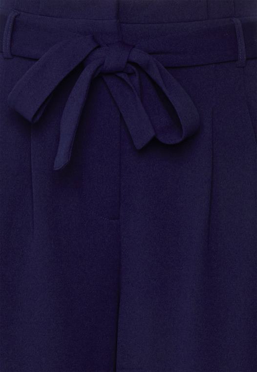 Anna Field kvinner mørkeblå bukser P266L616