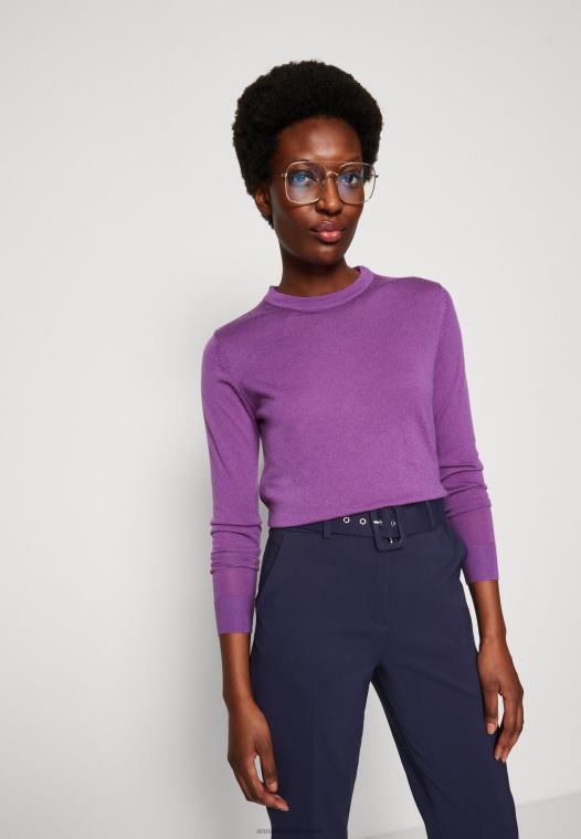 Anna Field kvinner mørkeblå bukser P266L629