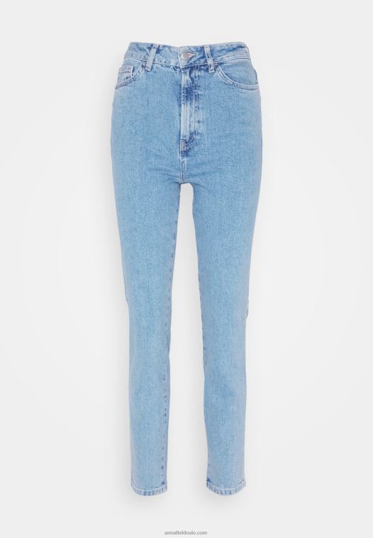 Anna Field kvinner slim fit jeans lyseblå denim P266L663