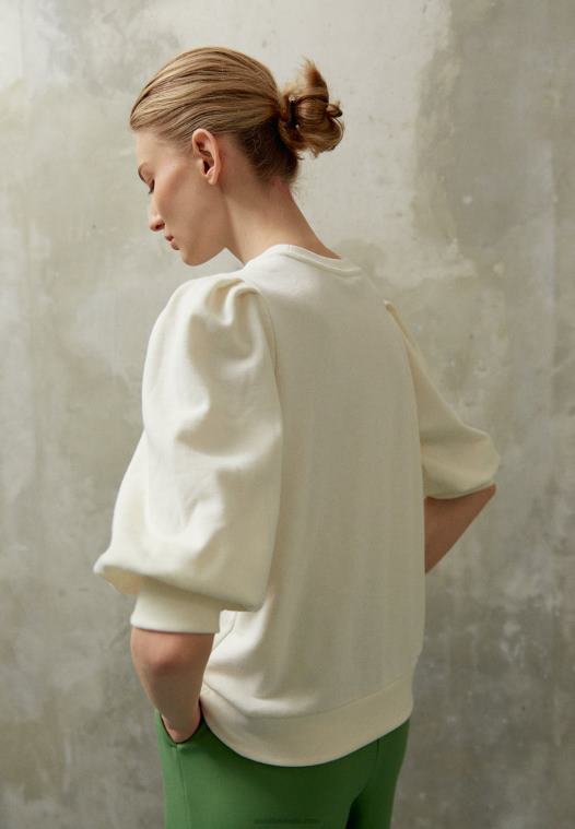 Anna Field kvinner genser off white P266L766