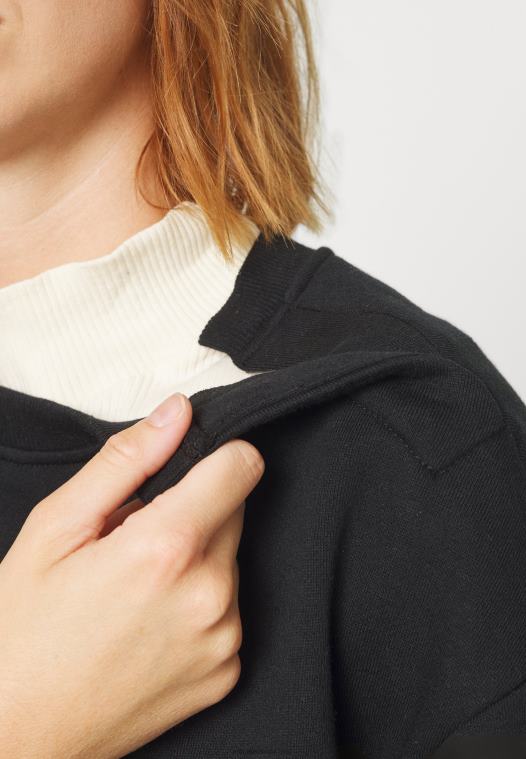 Anna Field kvinner genser svart P266L765