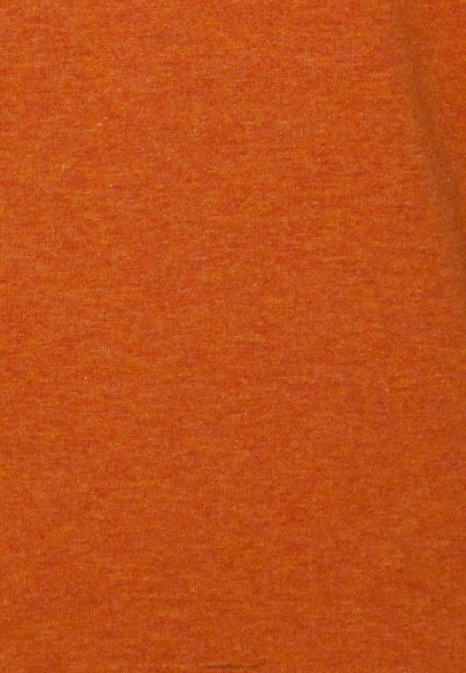 Anna Field kvinner hettegenser flekket oransje P266L759