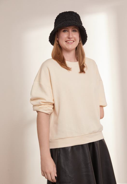 Anna Field kvinner sweatshirt beige P266L758