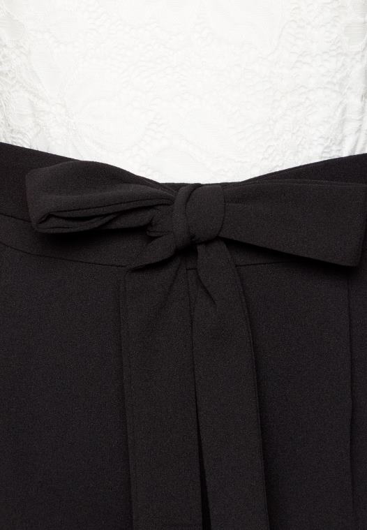 Anna Field kvinner jumpsuit hvit/svart P266L901