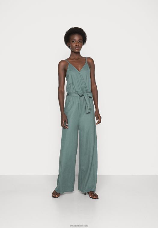 Anna Field kvinner jumpsuit lysegrønn P266L867