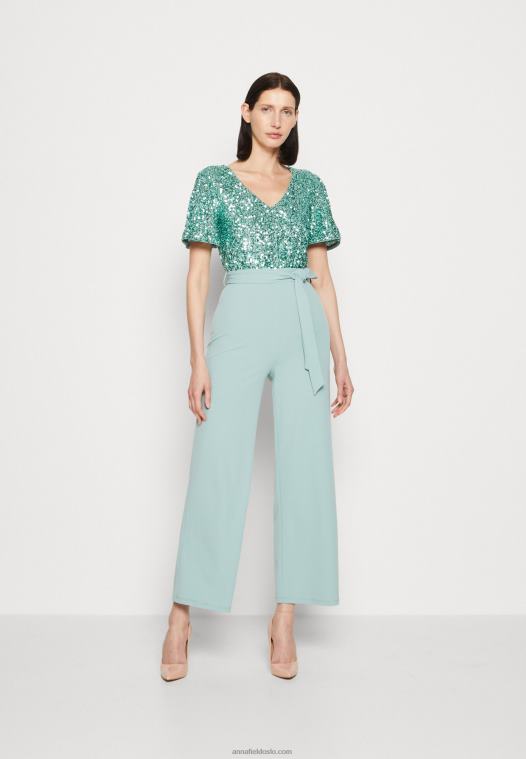 Anna Field kvinner jumpsuit lysegrønn P266L904