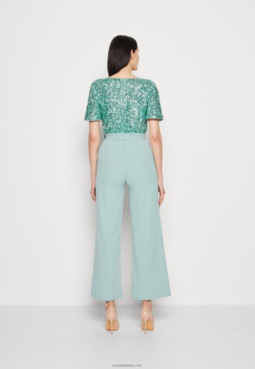 Anna Field kvinner jumpsuit lysegrønn P266L904