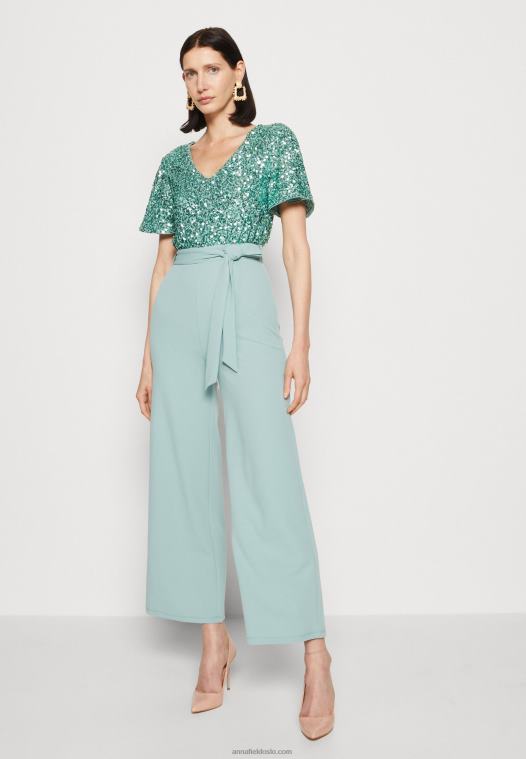 Anna Field kvinner jumpsuit lysegrønn P266L904
