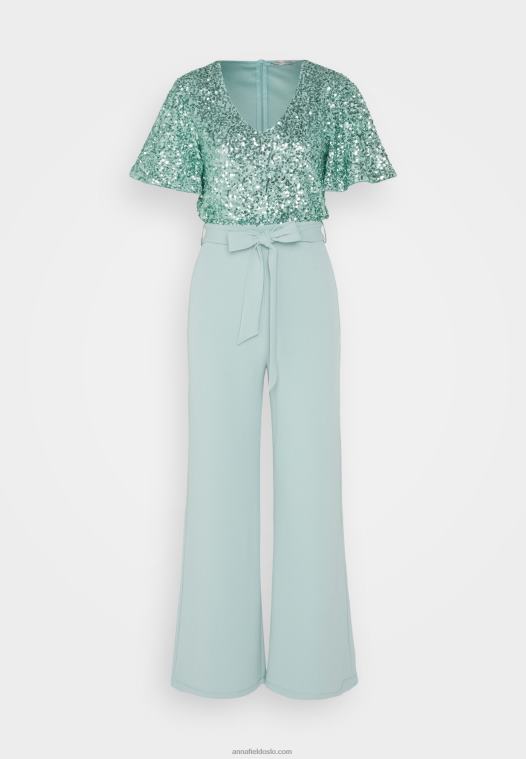 Anna Field kvinner jumpsuit lysegrønn P266L904