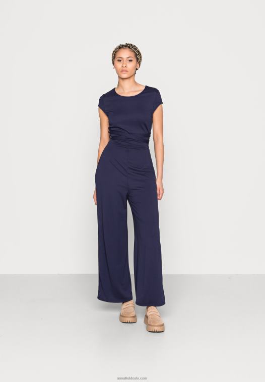 Anna Field kvinner jumpsuit mørkeblå P266L893