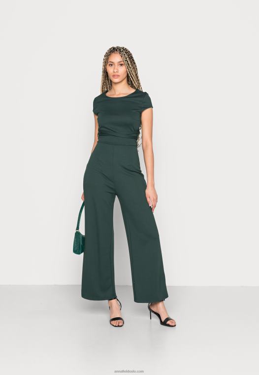 Anna Field kvinner jumpsuit mørkegrønn P266L870