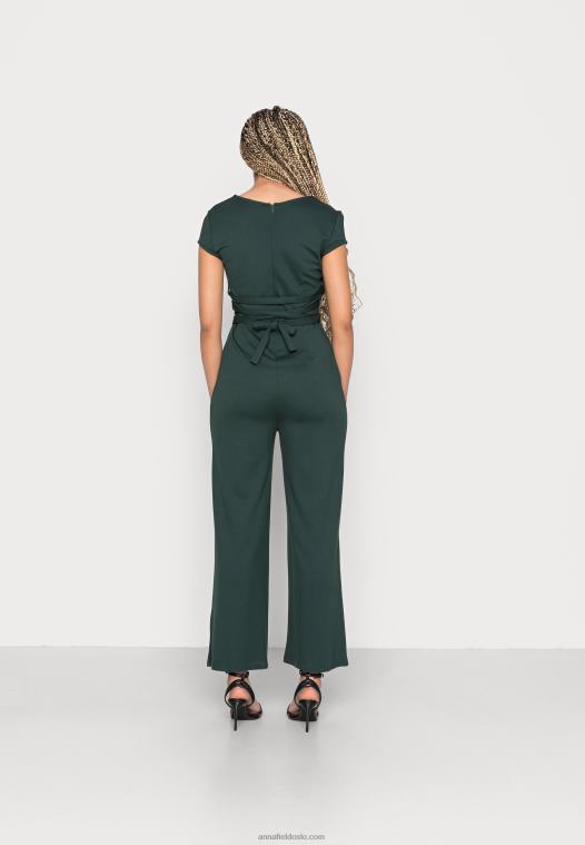 Anna Field kvinner jumpsuit mørkegrønn P266L870