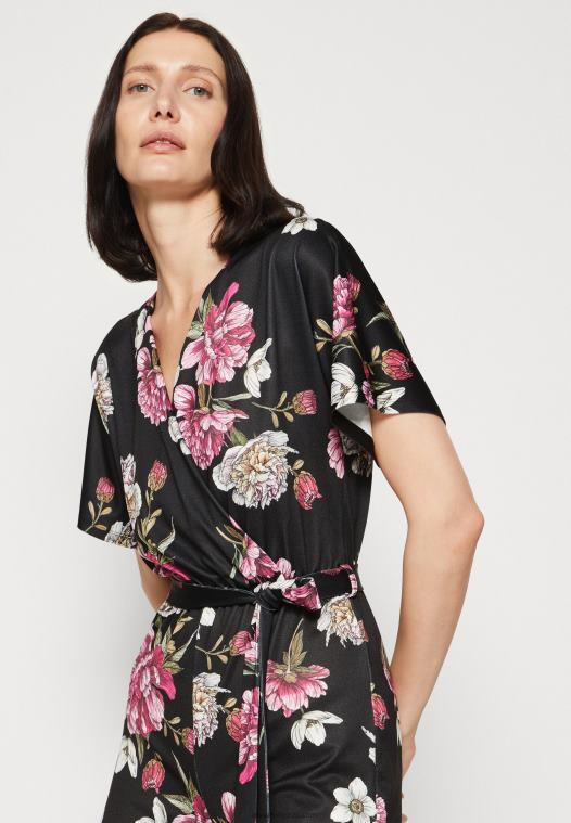 Anna Field kvinner jumpsuit svart/flerfarget P266L888