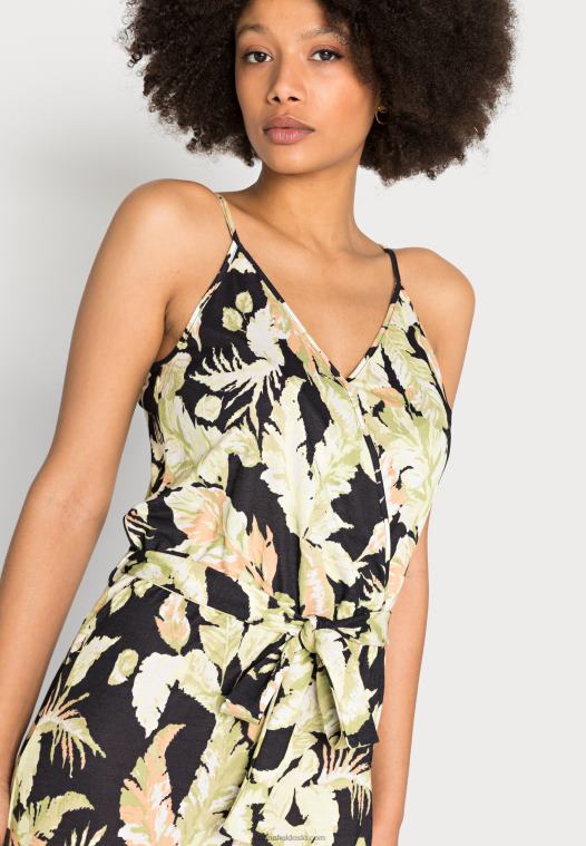 Anna Field kvinner jumpsuit svart/grønn P266L868