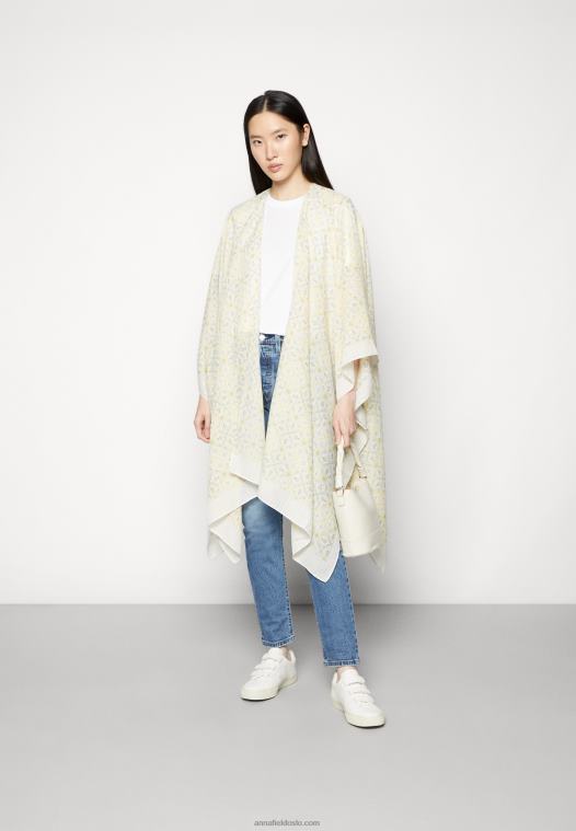 Anna Field kvinner kappe gul P266L723