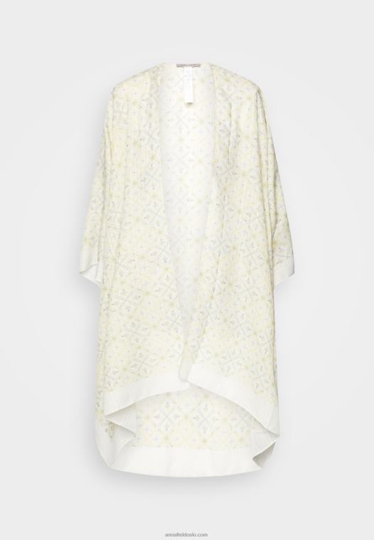 Anna Field kvinner kappe gul P266L723