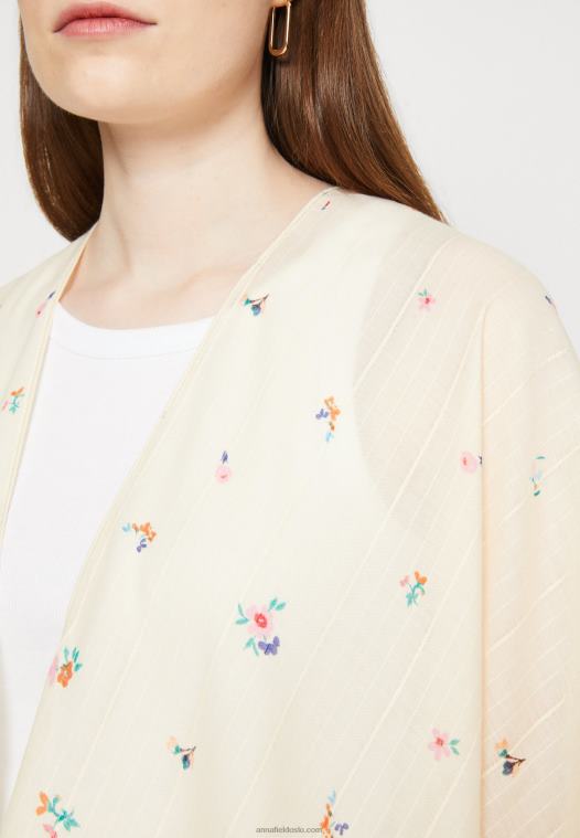 Anna Field kvinner kappe gul P266L724