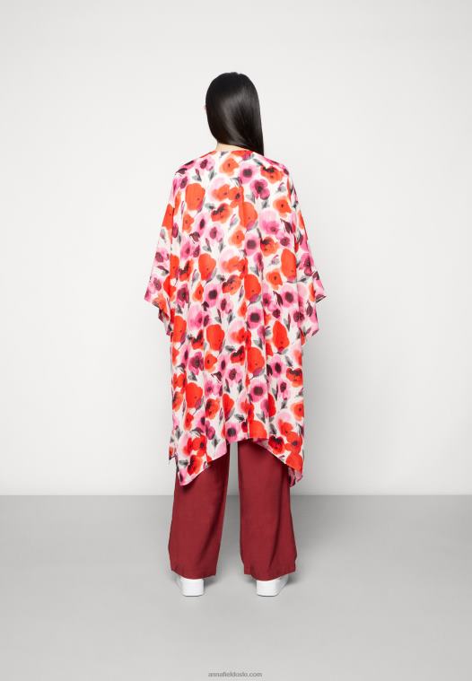 Anna Field kvinner kappe rosa P266L728