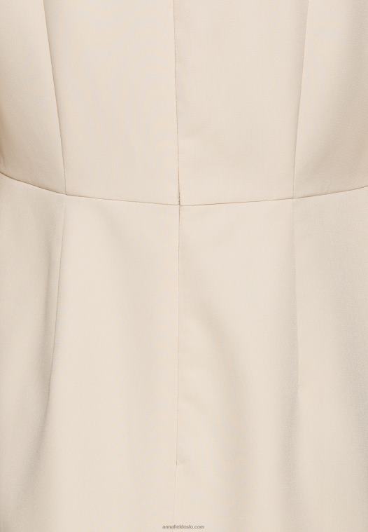 Anna Field kvinner cocktailkjole festkjole beige P266L37