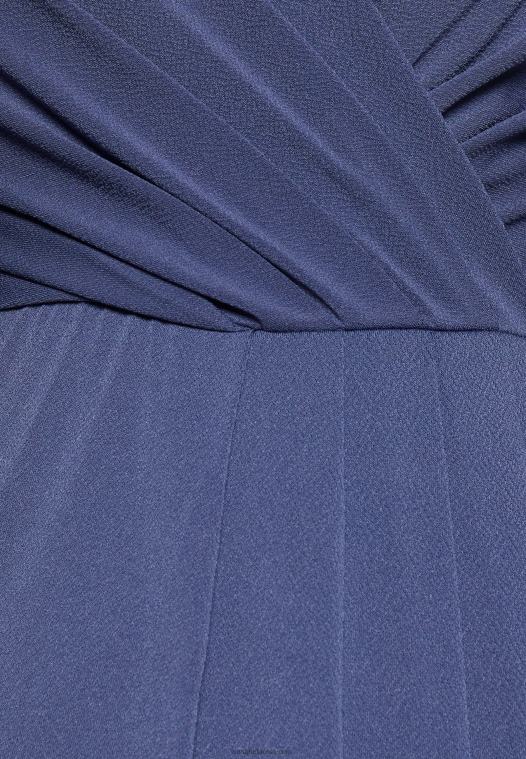 Anna Field kvinner cocktailkjole festkjole blå P266L34