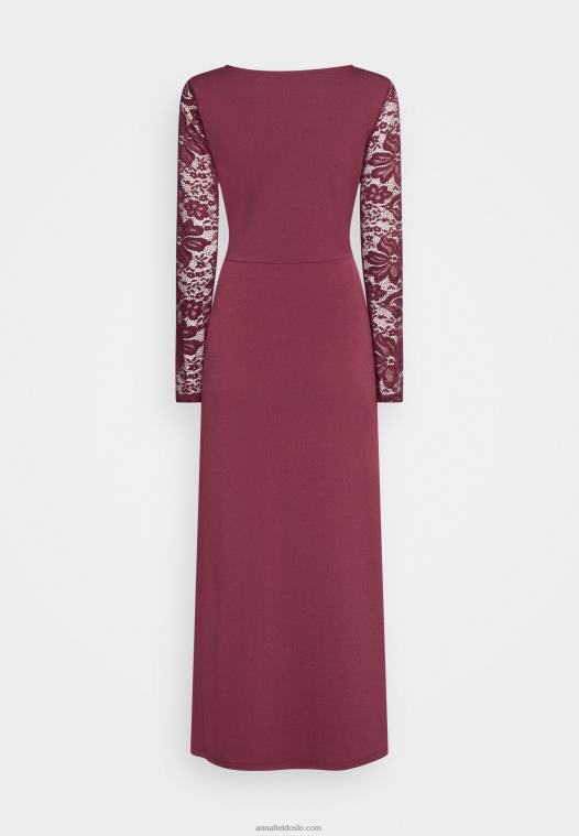 Anna Field kvinner cocktailkjole festkjole lilla P266L35